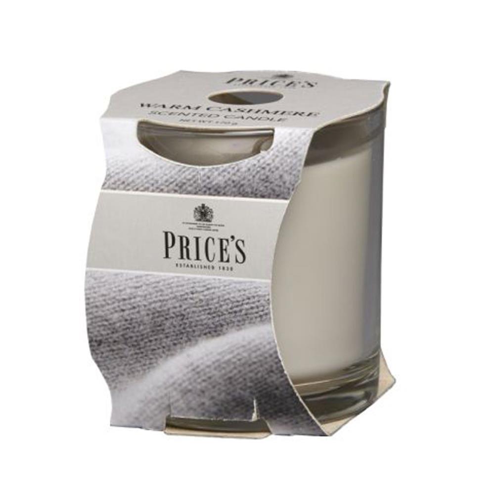 Price's Warm Cashmere Cluster Jar Candle Extra Image 1